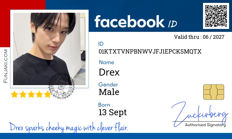 Facebook ID Card