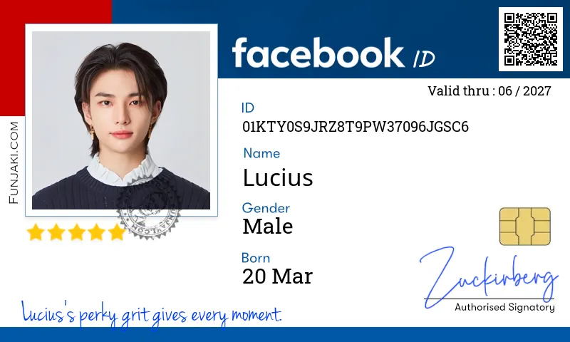 Facebook ID Card