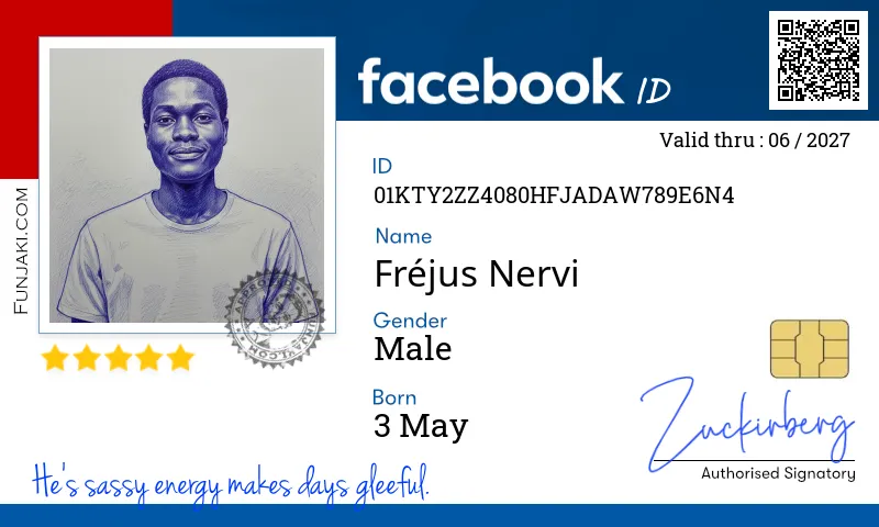 Facebook ID Card