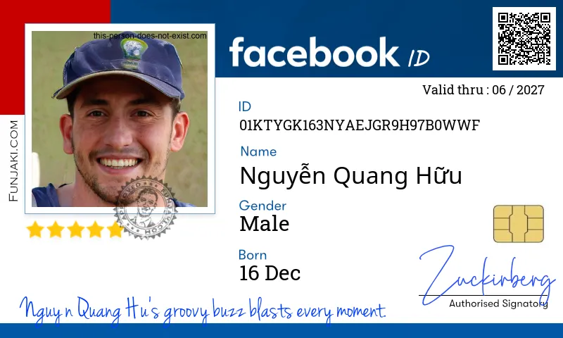 Facebook ID Card