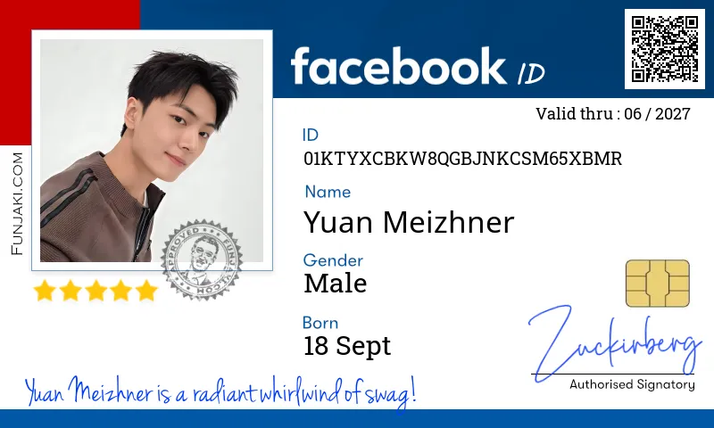 Facebook ID Card