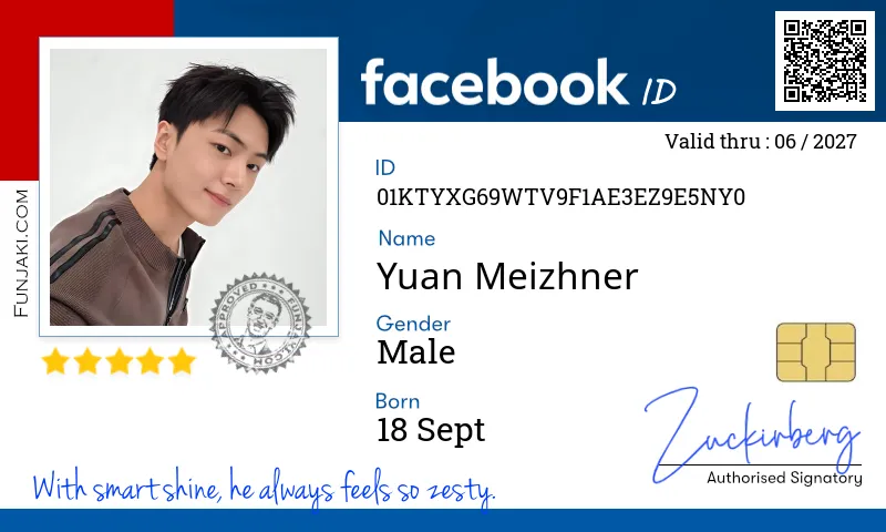 Facebook ID Card
