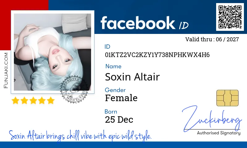 Facebook ID Card