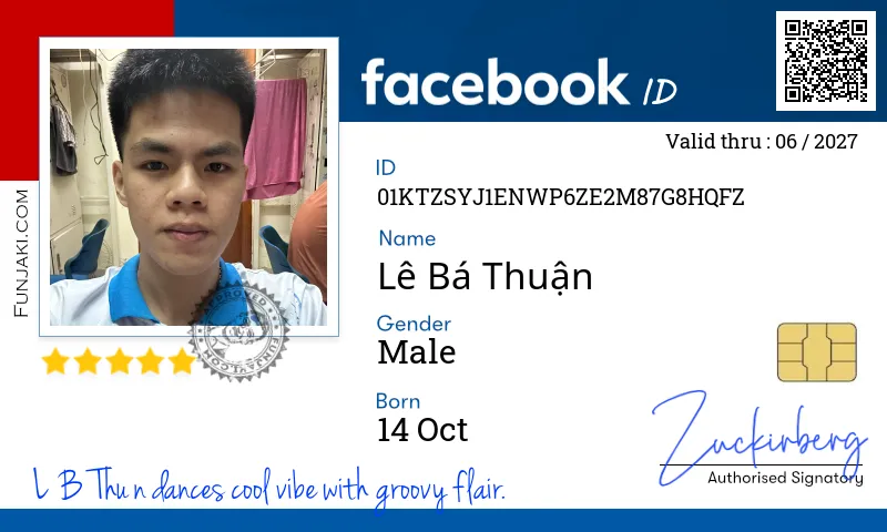 Facebook ID Card
