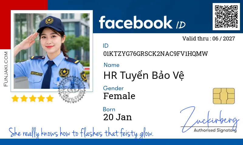 Facebook ID Card