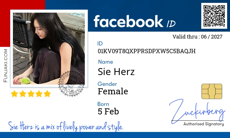 Facebook ID Card