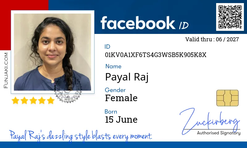 Facebook ID Card