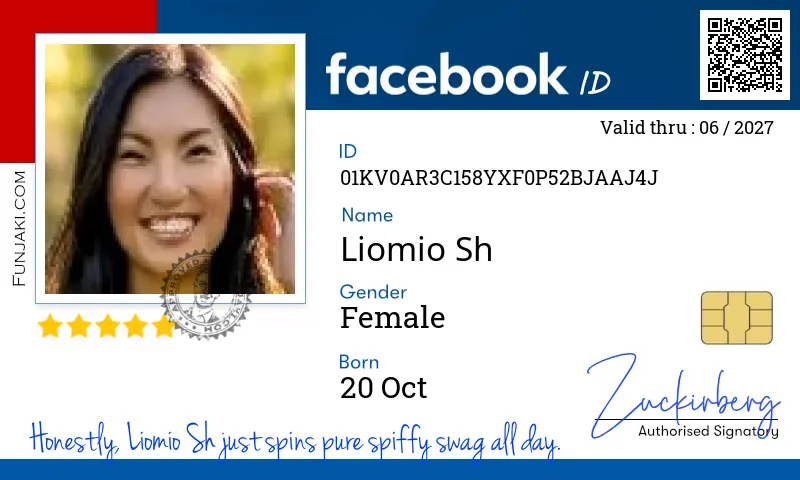 Facebook ID Card