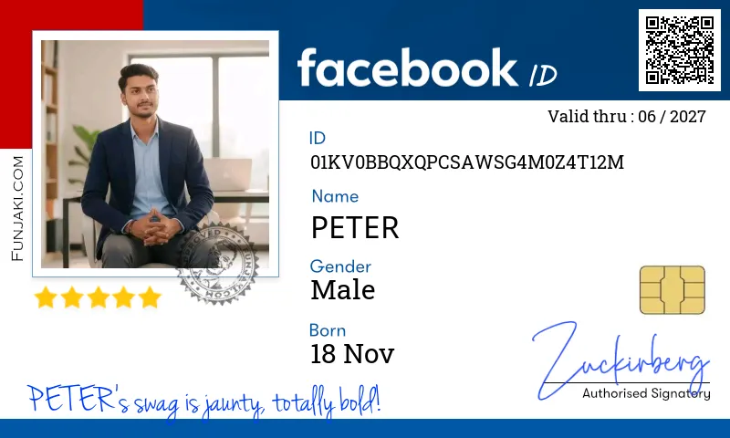 Facebook ID Card