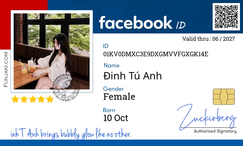Facebook ID Card