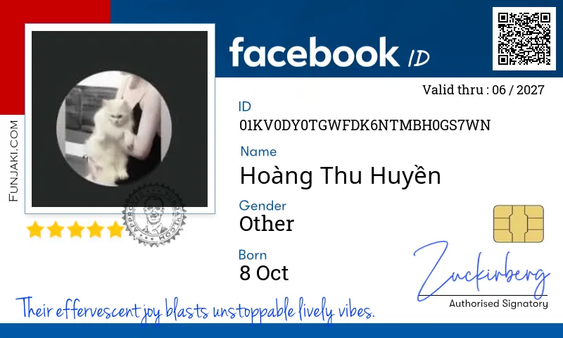 Facebook ID Card