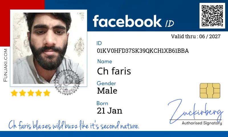 Facebook ID Card