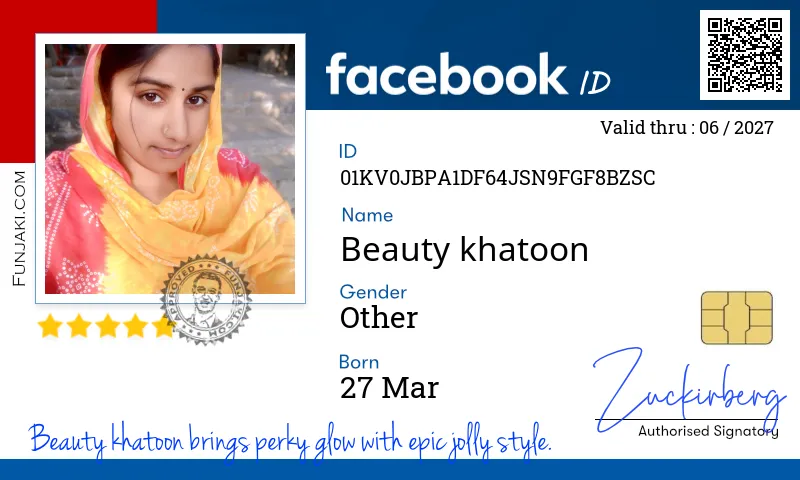 Facebook ID Card