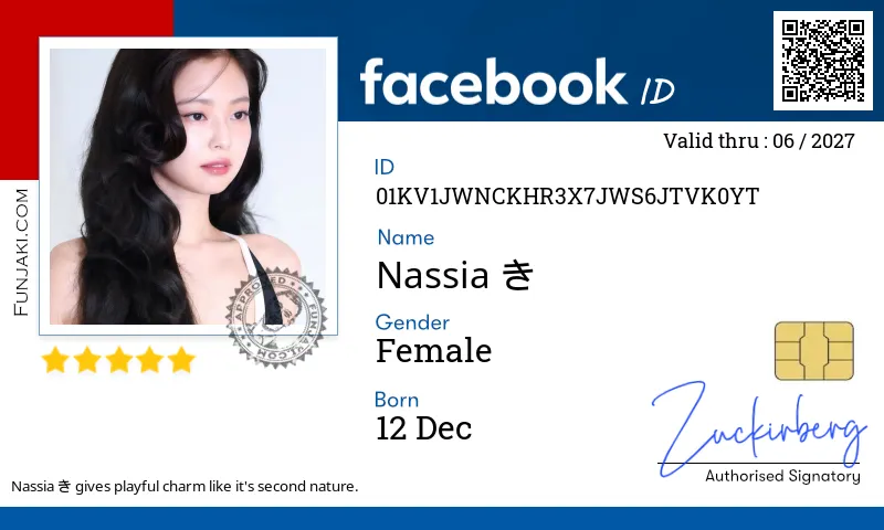 Facebook ID Card