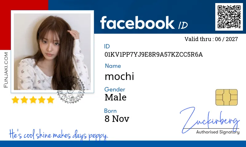 Facebook ID Card