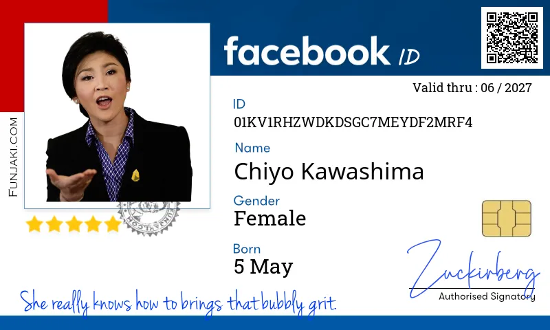 Facebook ID Card