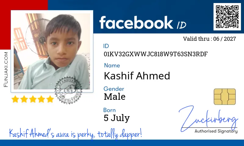 Facebook ID Card