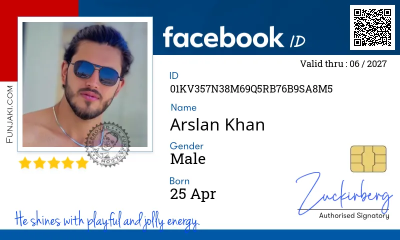 Facebook ID Card