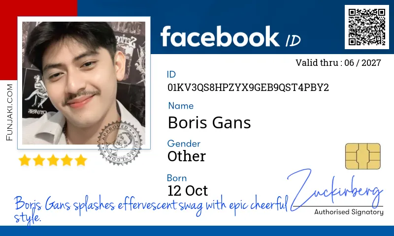 Facebook ID Card