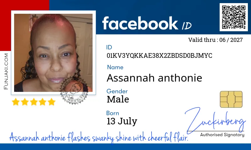 Facebook ID Card