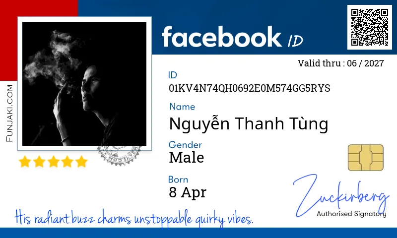Facebook ID Card