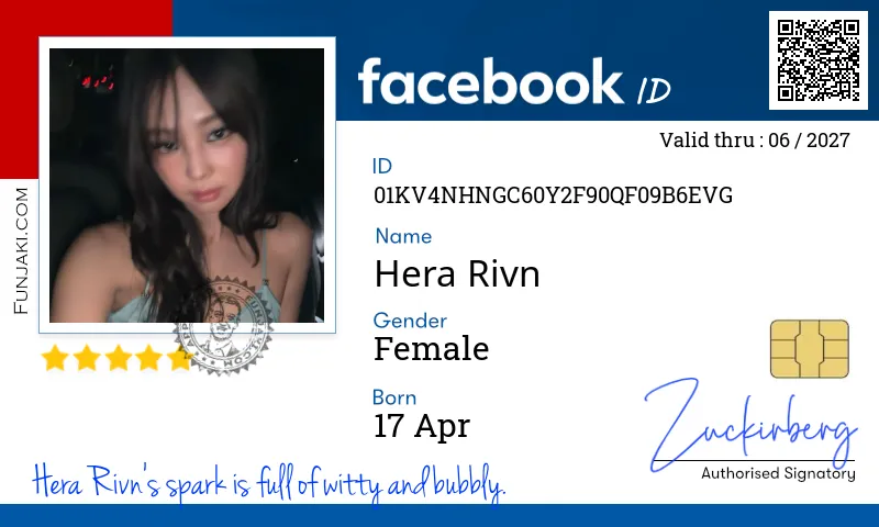 Facebook ID Card