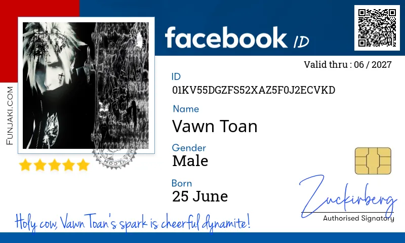 Facebook ID Card