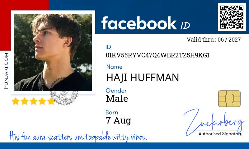 Facebook ID Card