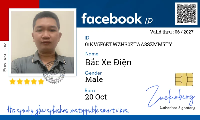 Facebook ID Card