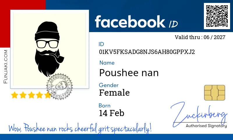 Facebook ID Card