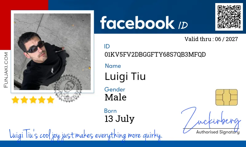Facebook ID Card