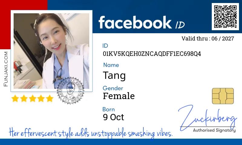 Facebook ID Card