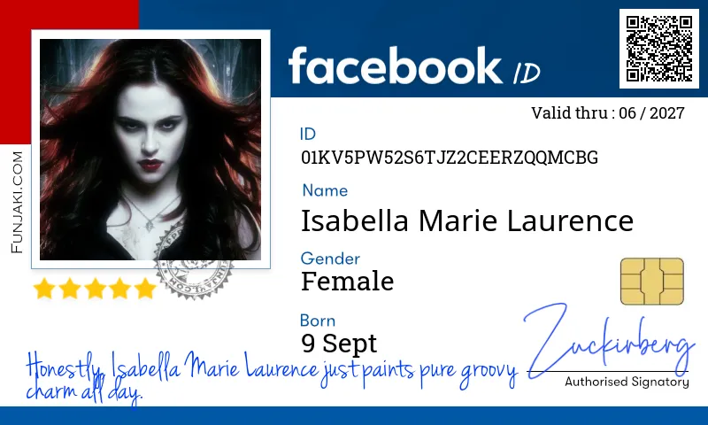 Facebook ID Card