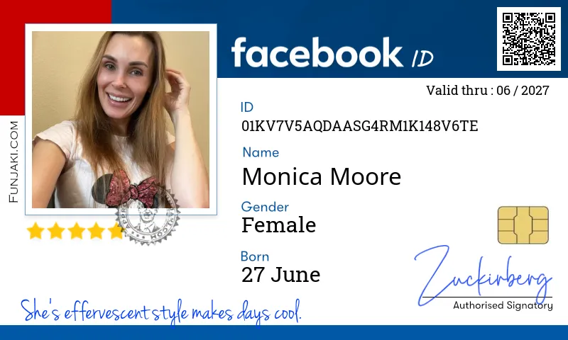 Facebook ID Card