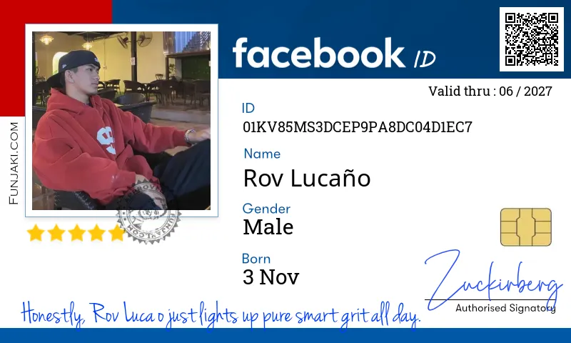 Facebook ID Card