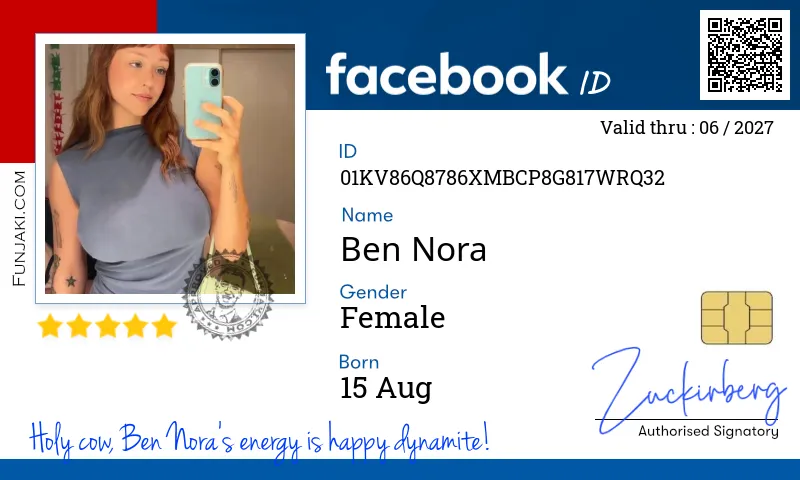 Facebook ID Card