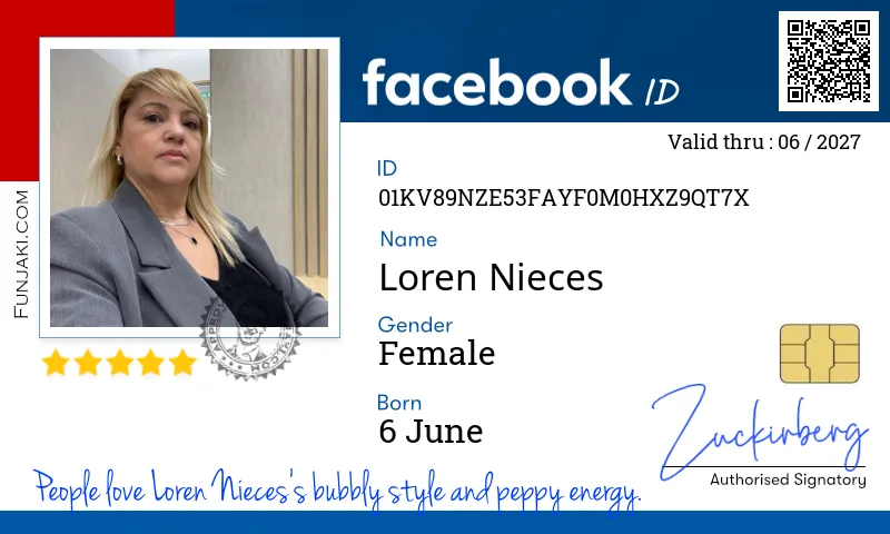Facebook ID Card