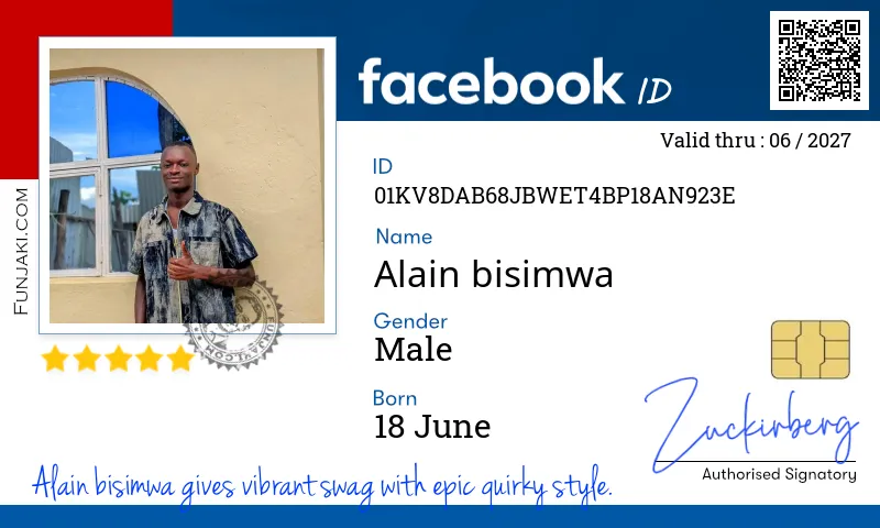 Facebook ID Card