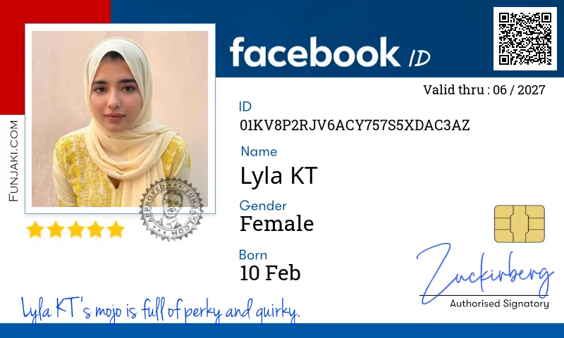 Facebook ID Card