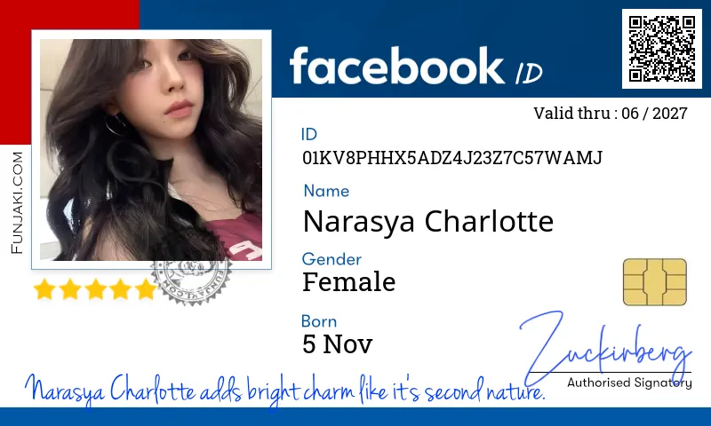 Facebook ID Card