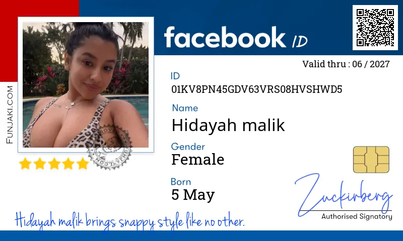 Facebook ID Card