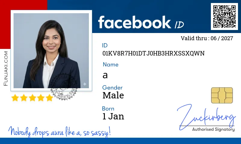Facebook ID Card