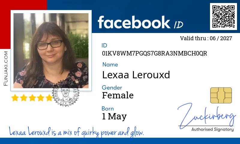 Facebook ID Card