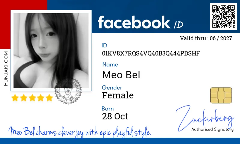 Facebook ID Card