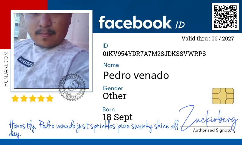 Facebook ID Card