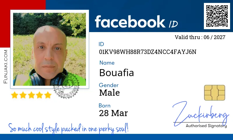 Facebook ID Card
