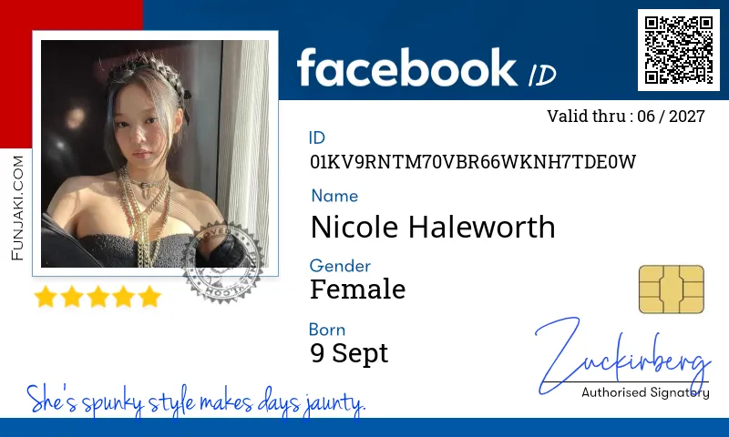Facebook ID Card