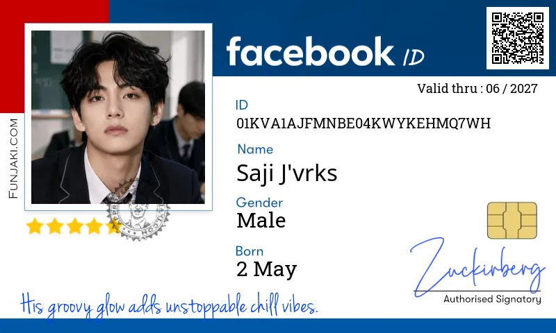 Facebook ID Card