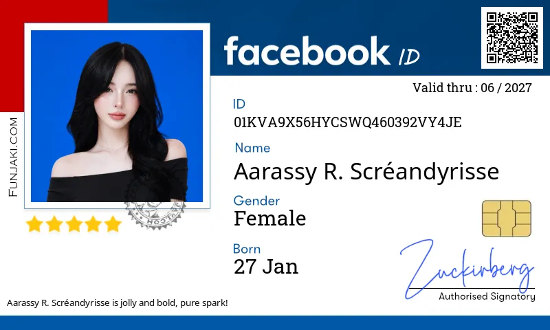Facebook ID Card