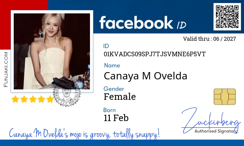 Facebook ID Card
